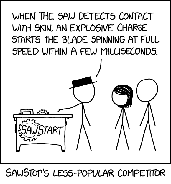 Explain X 3067: SawStart - explain xkcd
