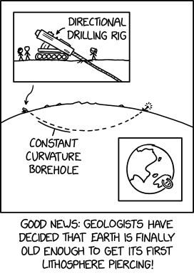 Some lava around the piercing site is normal, but keep an eye out for spreading earthquakes and eruptive activity that might indicate rifting.
