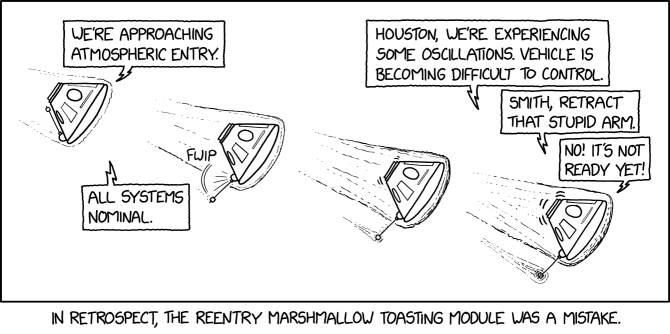 The increasing number of graham crackers and chocolate bars in orbit has created a growing risk of Kessler s'mores.