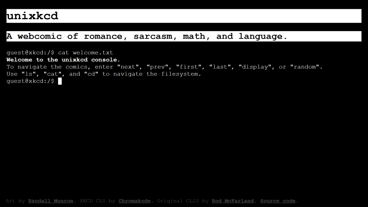 unixkcd - explain xkcd