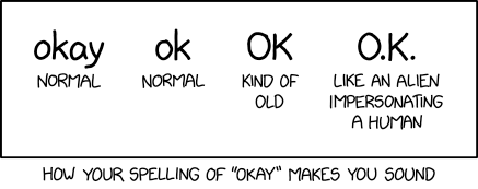 The Difference Between Texting kk, ok, okay, and k - InsideHook