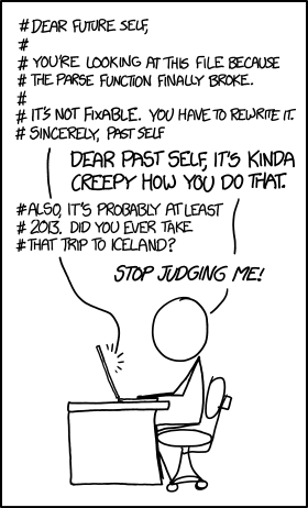 Maybe I haven't been to Iceland because I'm busy dealing with YOUR crummy code.
