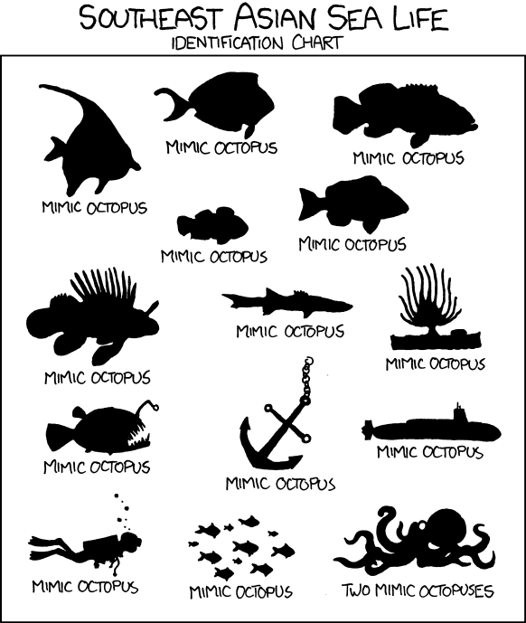 928 Mimic Octopus Explain Xkcd