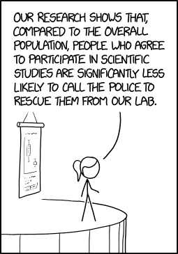 fMRI testing showed that subjects who don't agree to participate are much more likely to escape from the machine mid-scan.