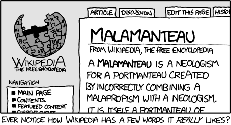 The article has twenty-three citations, one of which is an obscure manuscript from the 1490s and the other twenty-two are arguments on LanguageLog.