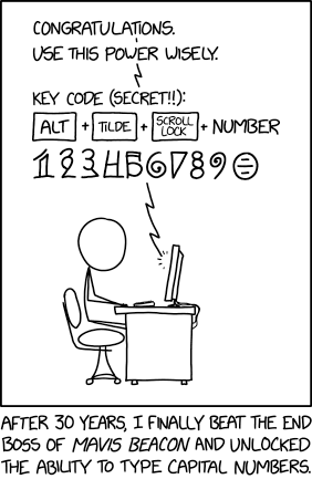 There are actually lowercase-like 'oldstyle' forms of normal numbers with more pronounced ascenders and descenders, which is why some numbers like '5' in books sometimes dangle below the line. But the true capital numbers remain the domain of number maven Mavis Beacon.