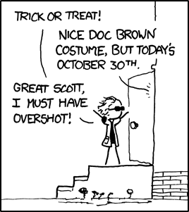 Not enough houses on your block? Just hit them at 30-year intervals from here to 2300 and get 10x the candy.