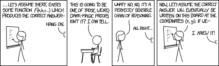 Next, let's assume the decision of whether to take the Axiom of Choice is made by a deterministic process ...