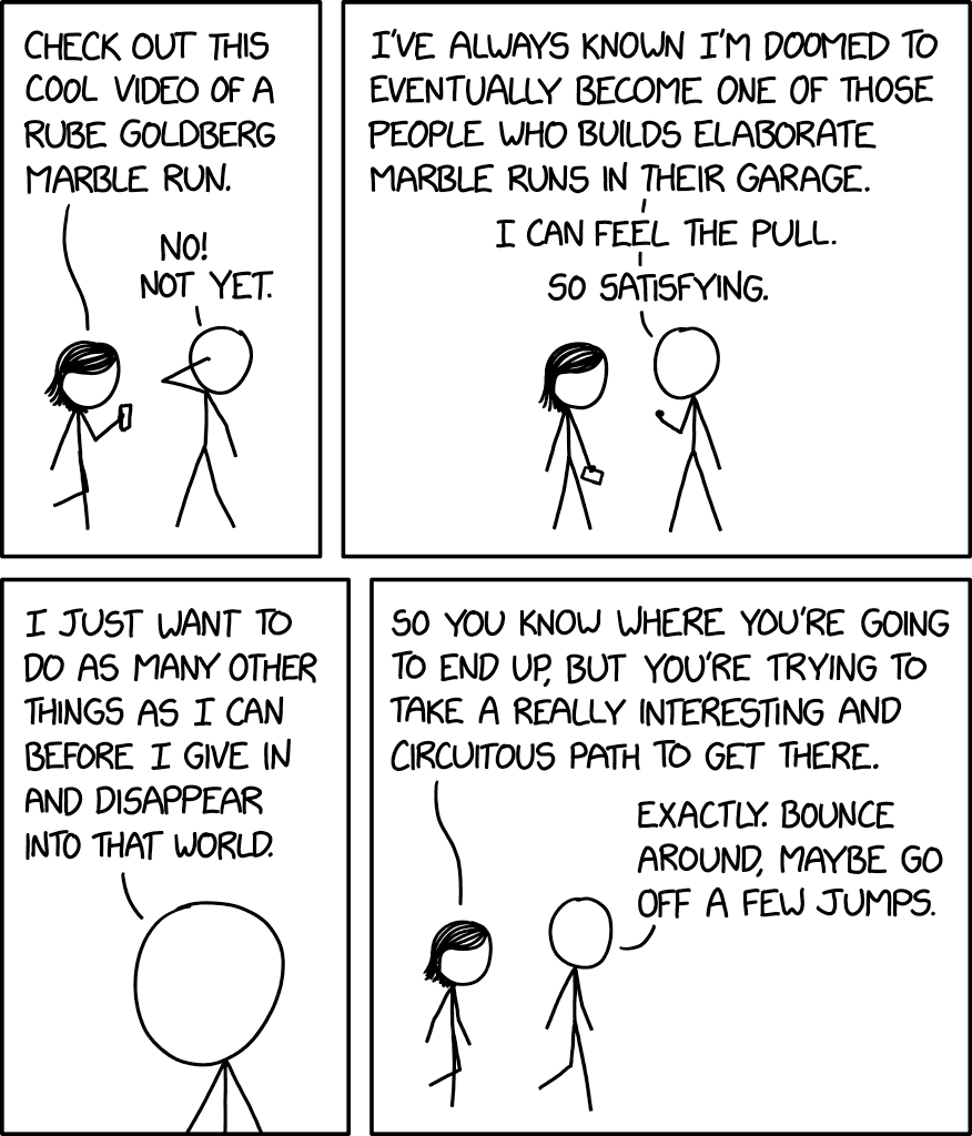 2785 Marble Run explain xkcd