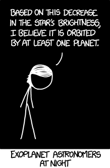 Recently, some exoplanet astronomers have managed to use careful analysis of reflected light to discover Earth during the day.