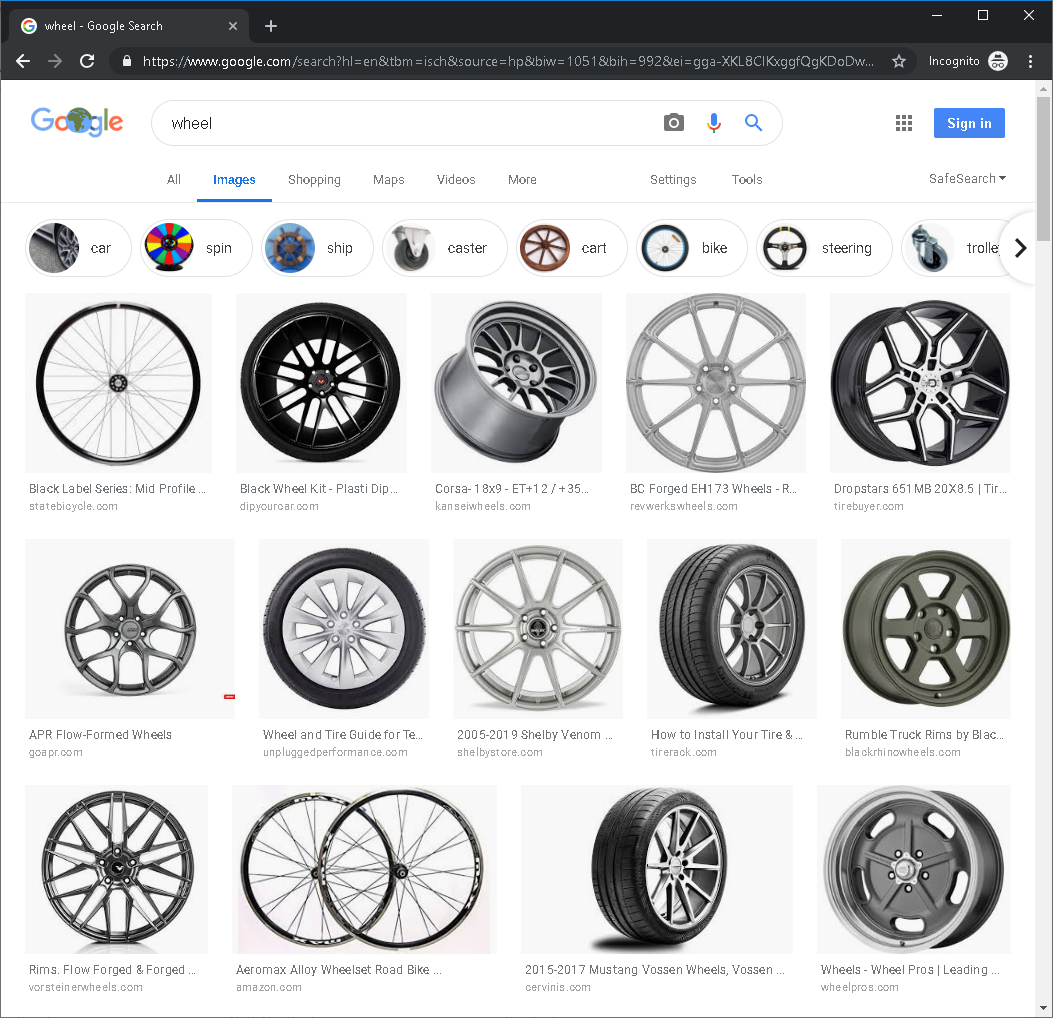 File2140 Reinvent the Wheel Google Search Wheel.png explain xkcd