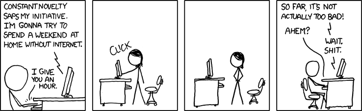 But if you unplug everything, it gets so quiet you hear that high-pitched empty-room hum. And then the whispers begin.