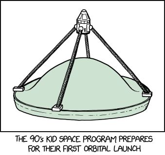 NASA may not want to admit it, but at this point they ARE the 90's Kid Space Program.