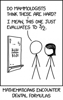 I mean, half of these are undefined. And your multiplication dots are too low; they look like decimal points.