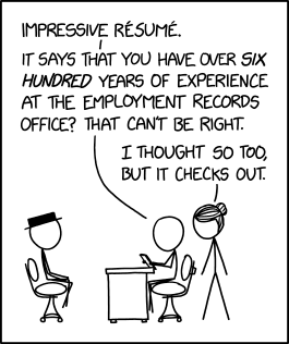 'So how DID you go from working at the employment records office to becoming president of MIT and CEO of IBM?' 'I guess I just have an eye for opportunities.'